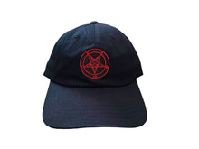 Load image into Gallery viewer, Red Pentagram Logo Cap
