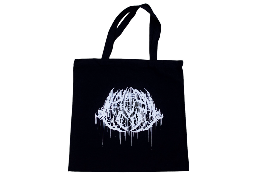 Black Death Metal Tote Bag