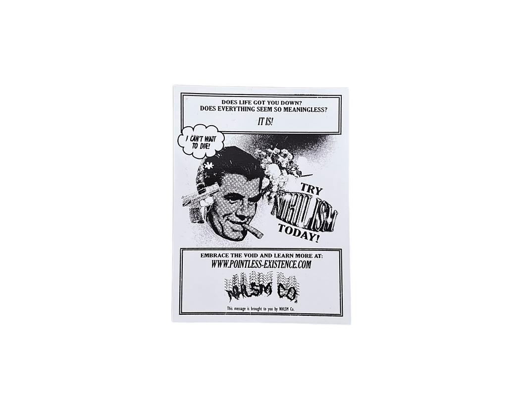 Nihilism Ad Magnet